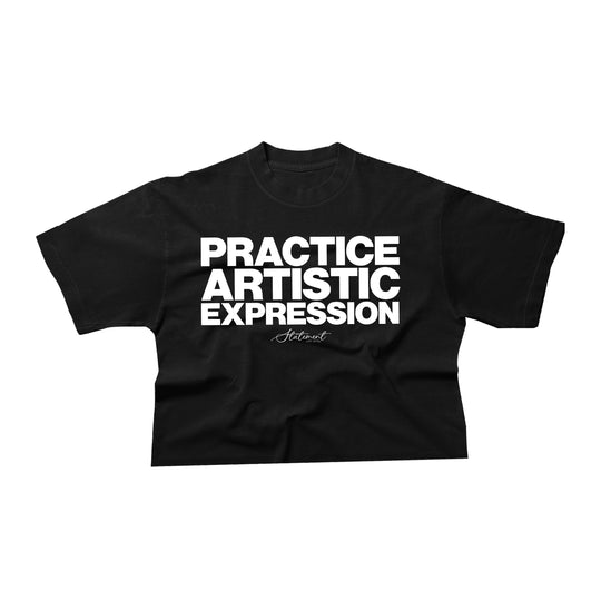 artistic expression tee (black) - Statement