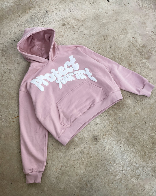 protect your art hoodie pink - Statement