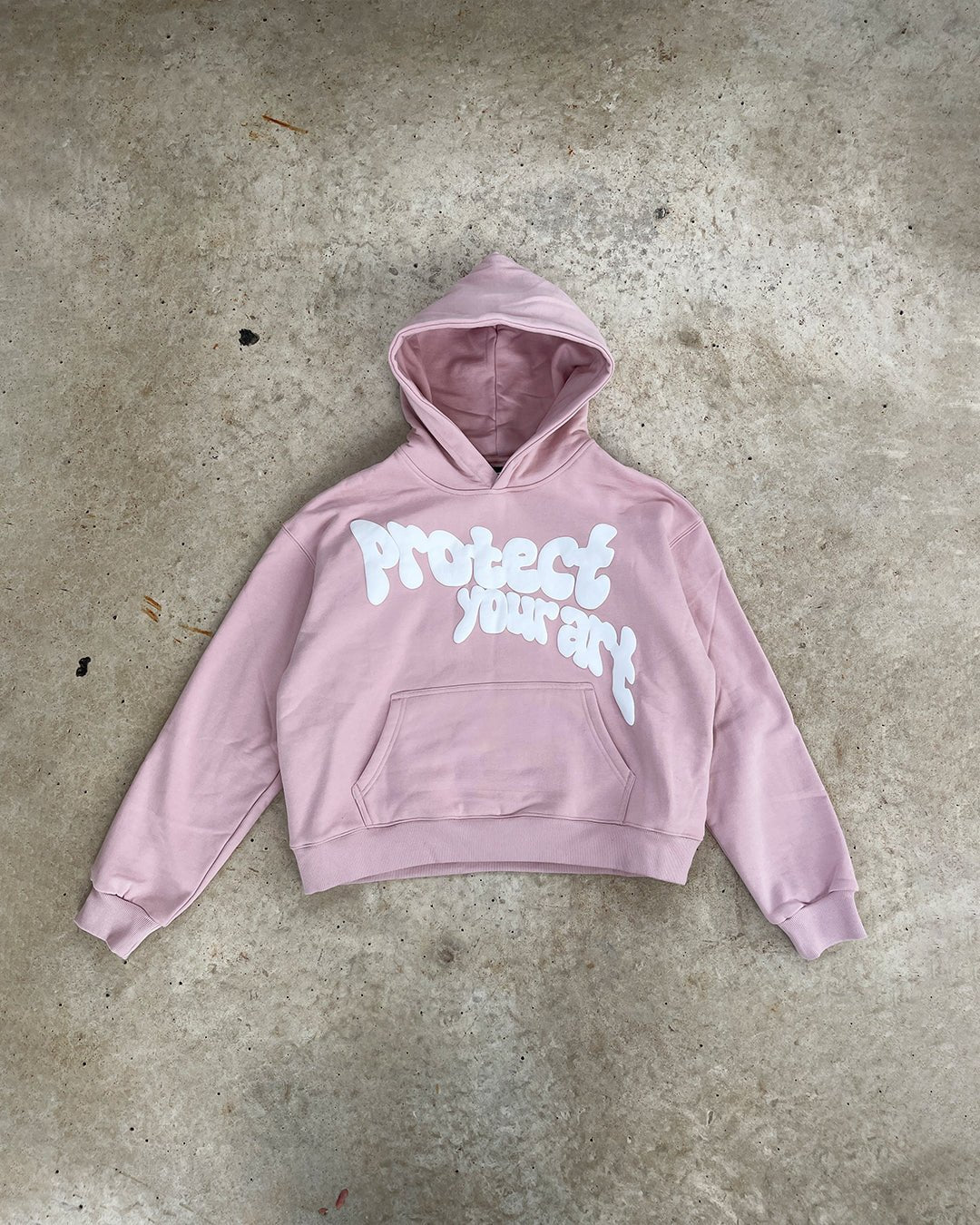 protect your art hoodie pink - Statement