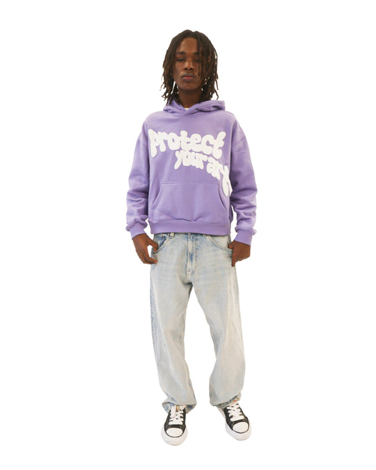 protect your art hoodie (purple) - Statement