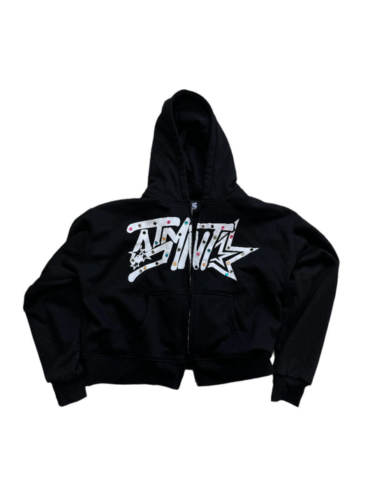 star zip up (black) - Statement