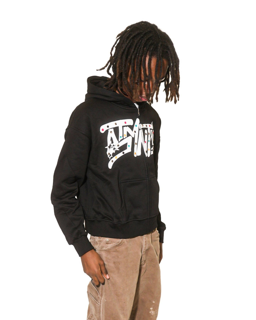 star zip up (black) - Statement