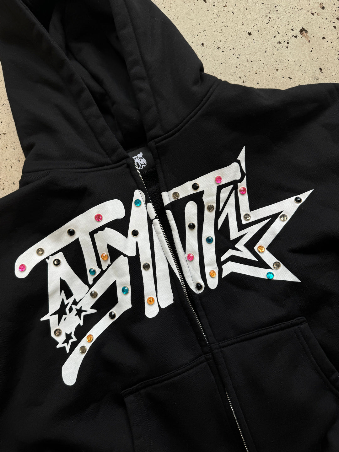 star zip up (black) - Statement