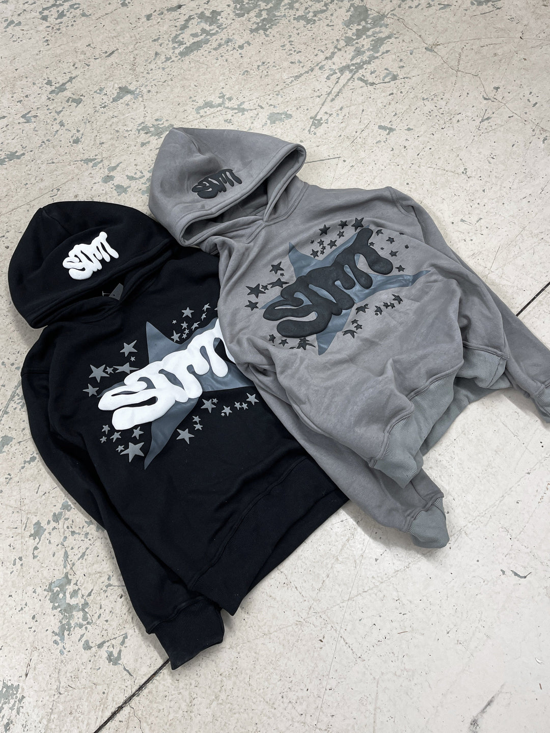 stmt ' charcoal ' hoodie - Statement