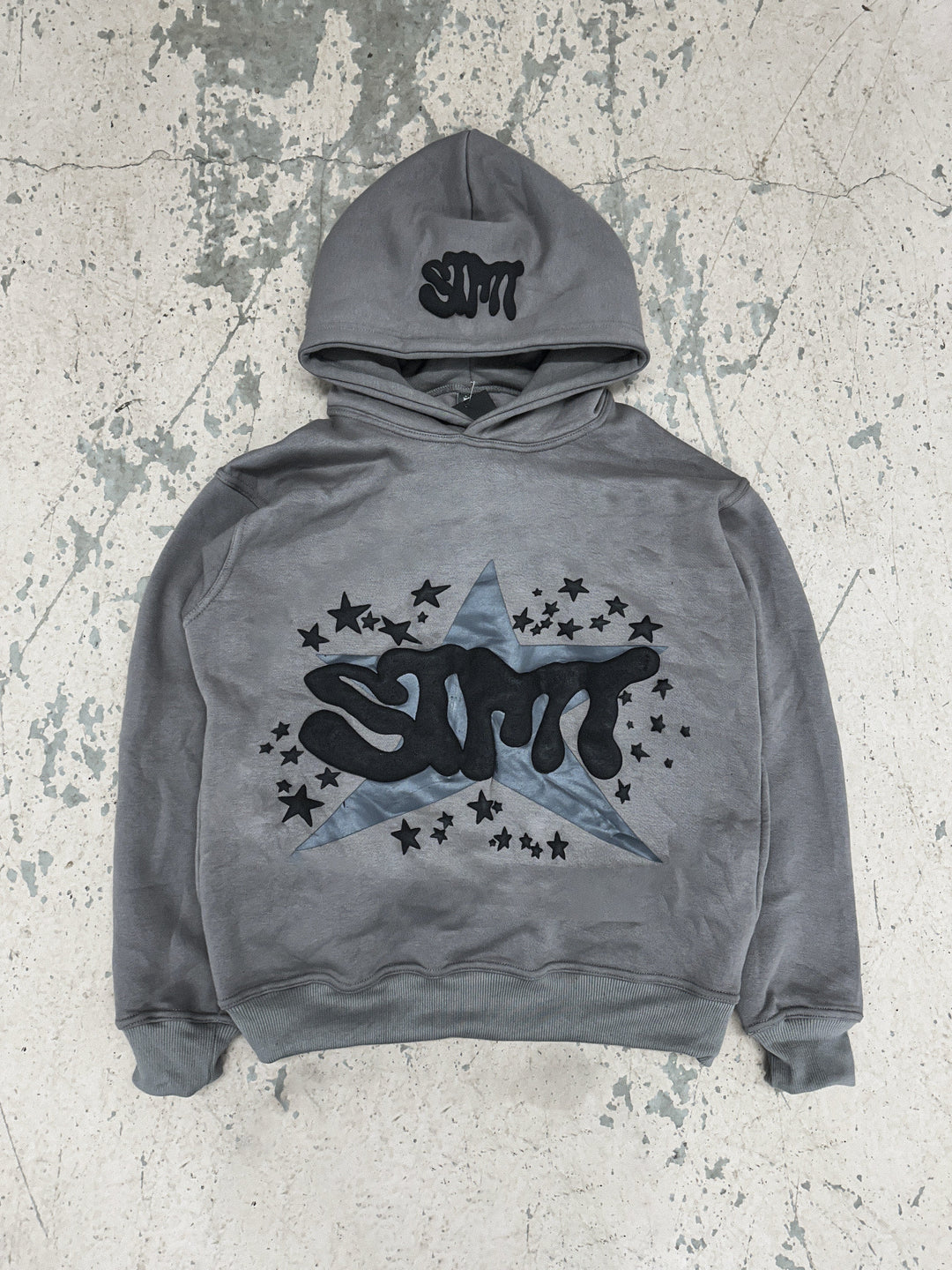 stmt ' charcoal ' hoodie - Statement